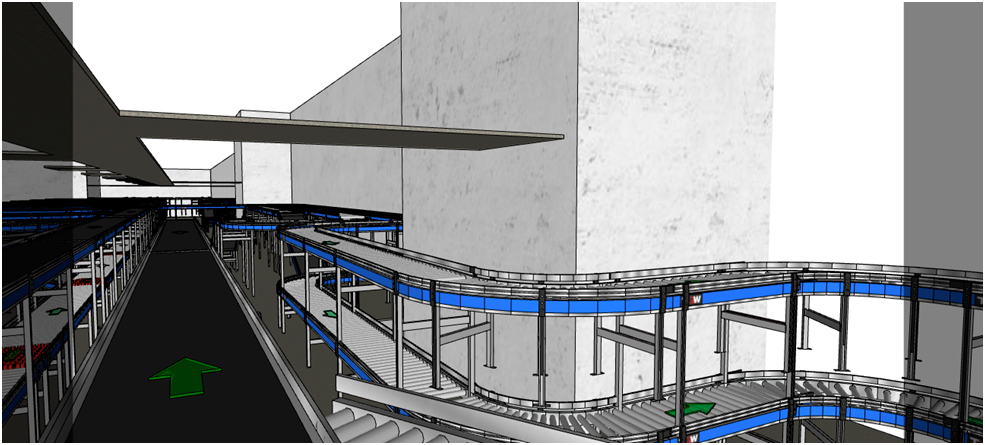 One more installation of KingDrive®TGW conveyors with TGW for the new Inditex Silo Project in Elche